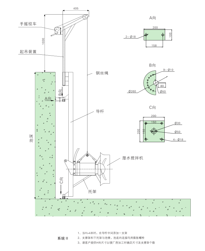 潛水?dāng)嚢铏C(jī) QJB4/6-400/3-980S